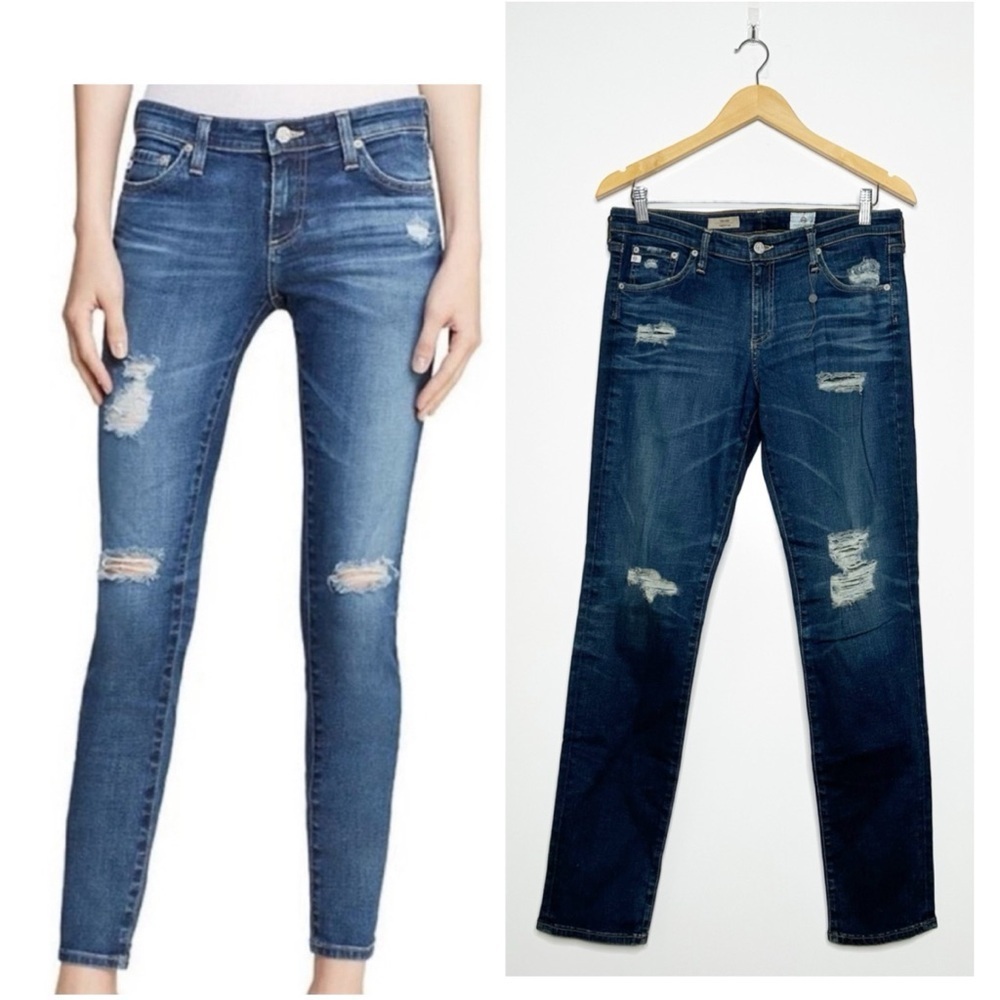 AG Adriano Goldschmied NEW!! The Stilt Cigarette Leg Jeans Size 32